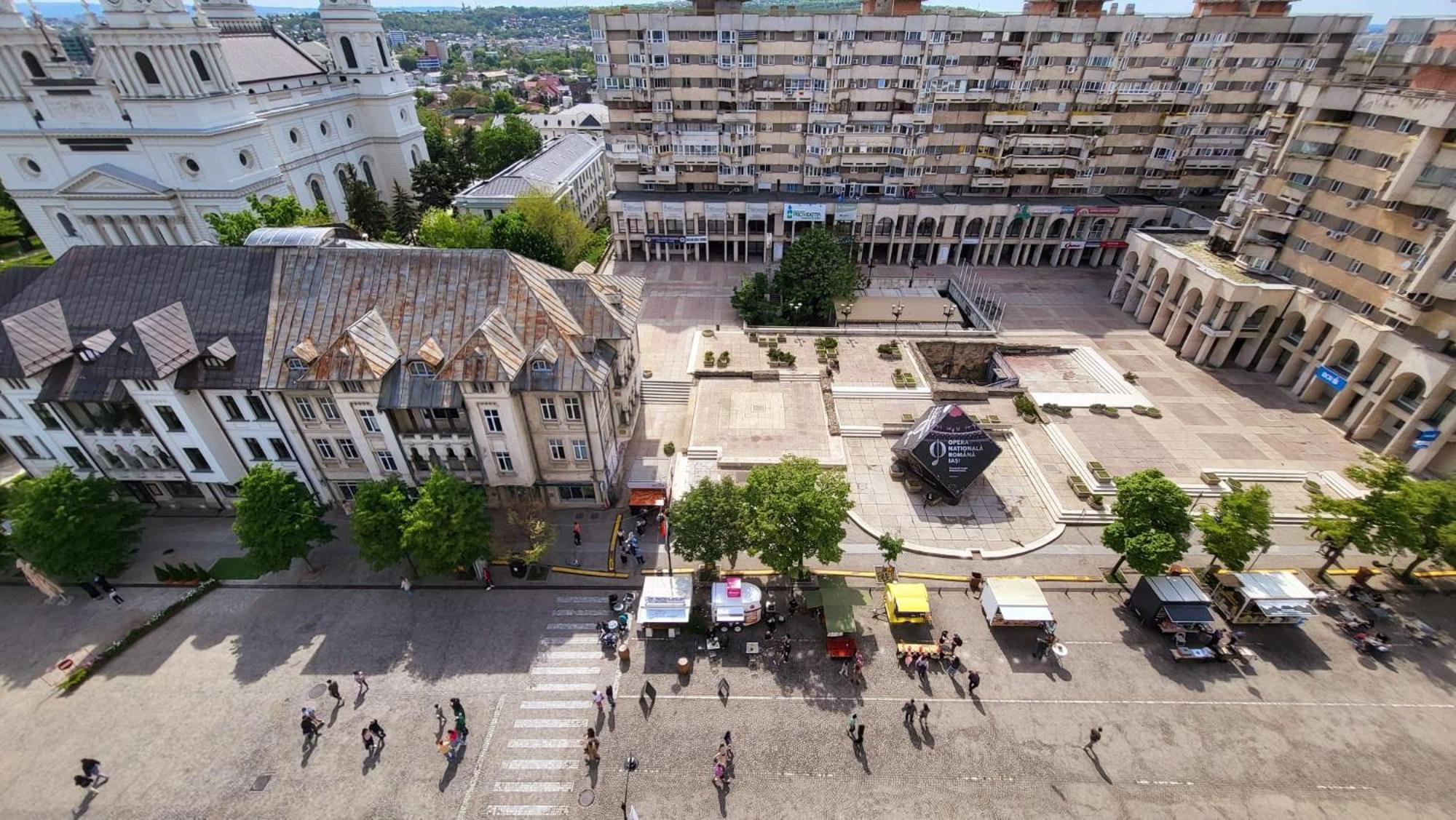 Апартаменти Panoramic Penthouse In The Heart Of Ясси Екстер'єр фото